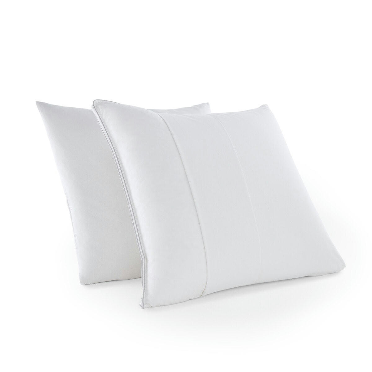 Lot de 2 sous-taies oreiller cretonne pur coton