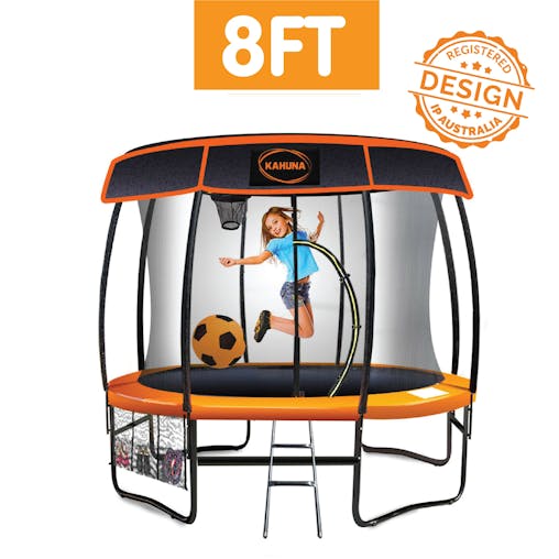 NNEDPE 8ft Kahuna Trampoline Roof Shade Cover