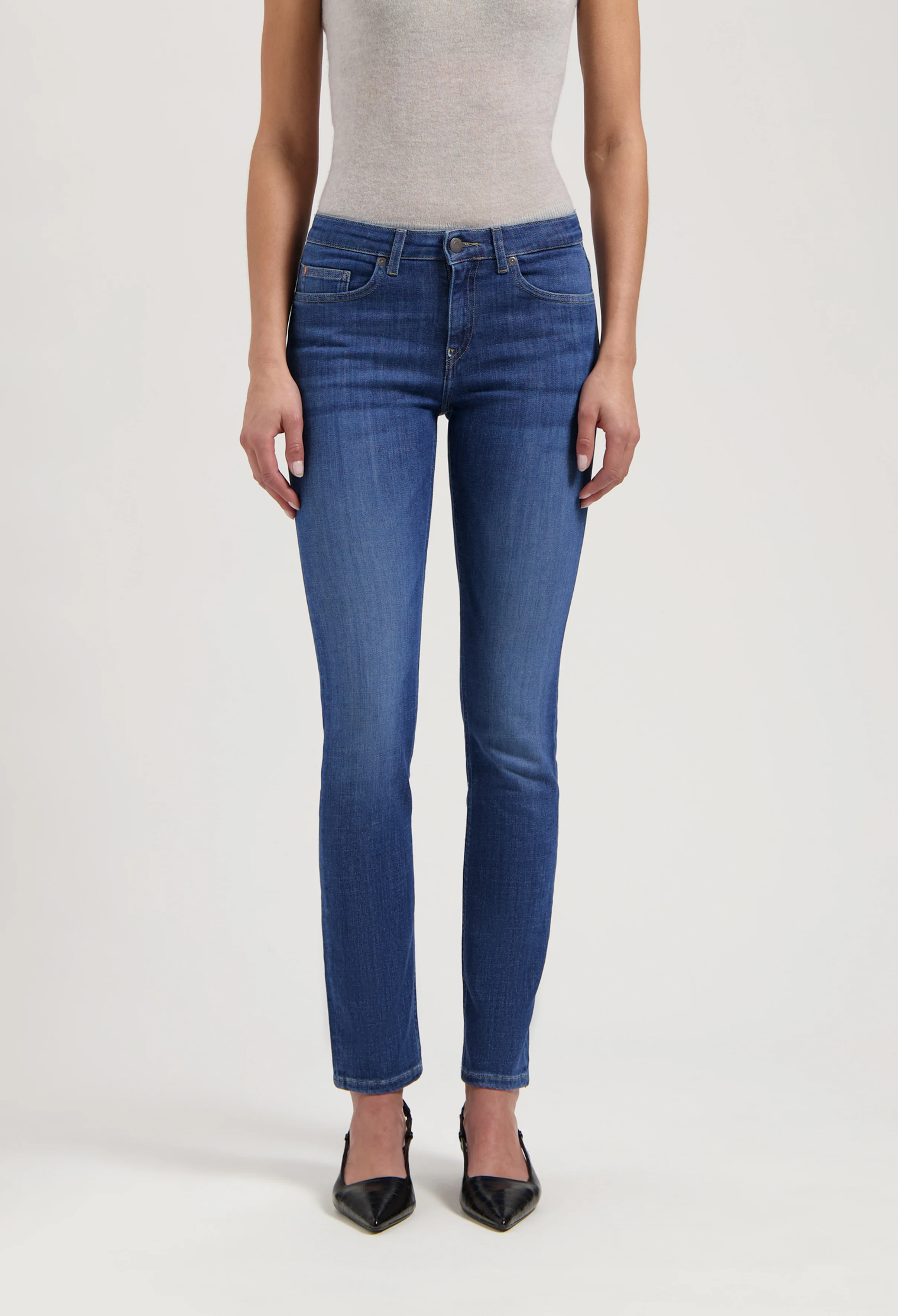 Faye Low Slim - Stone Indigo