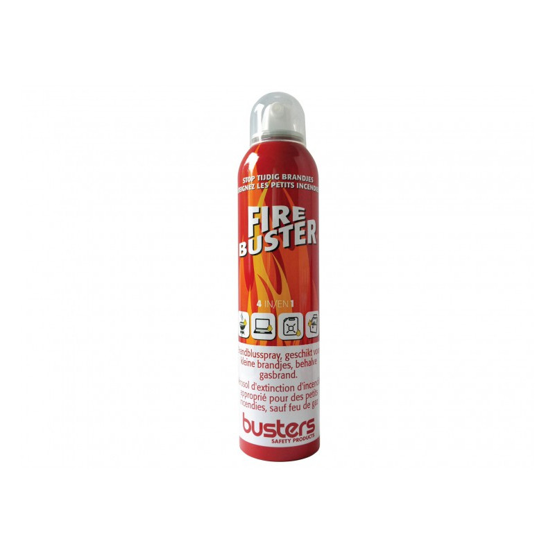 Aérosol d'extinction d'incendie compact Fire Buster 250 ml