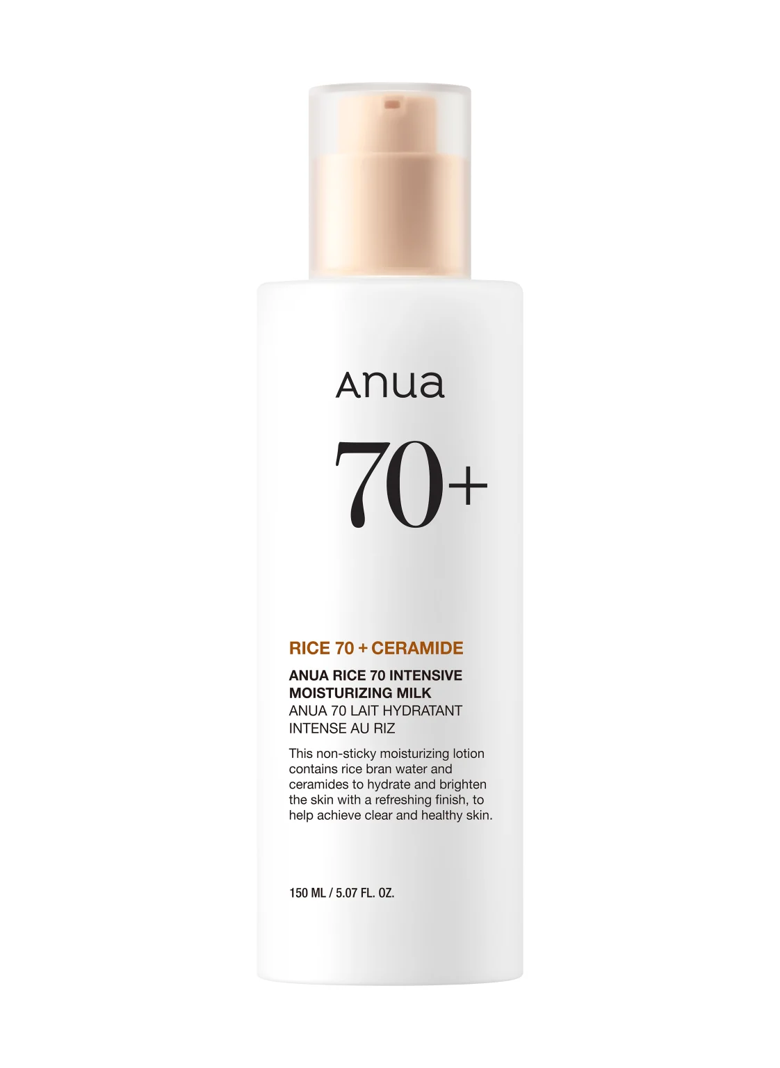ANUA RICE 70 INTENSIVE MOISTURIZING MILK