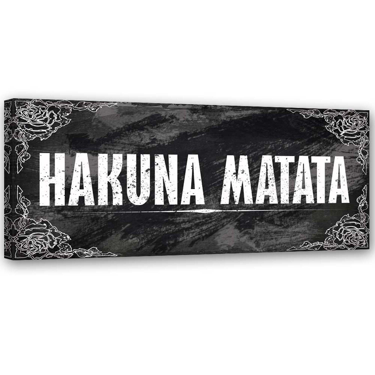 Feeby Obraz na płótnie, Hakuna Matata Król Lew 90x30