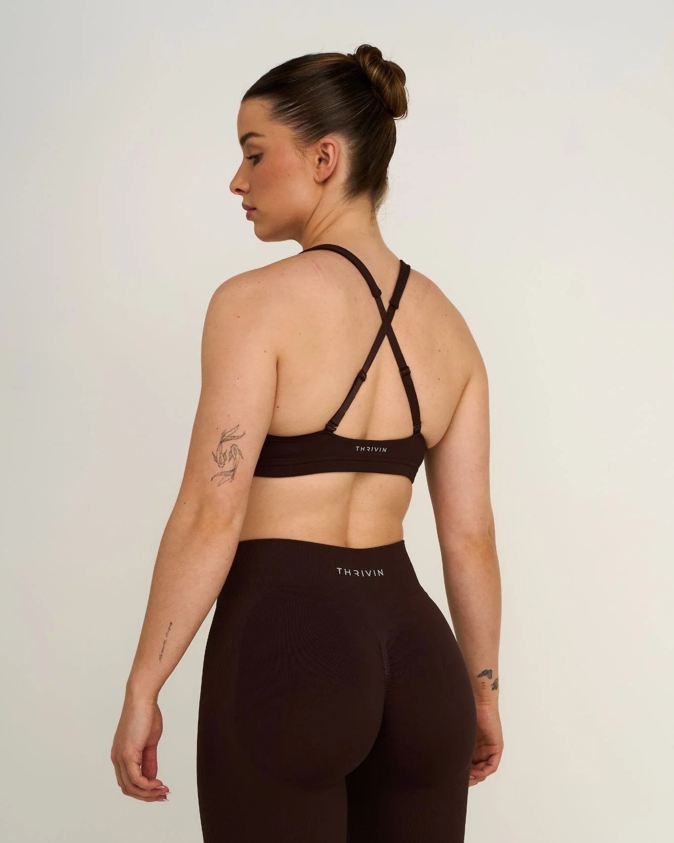 Elevate™ Sculpting Medium Impact Multiway Bra | Coffee