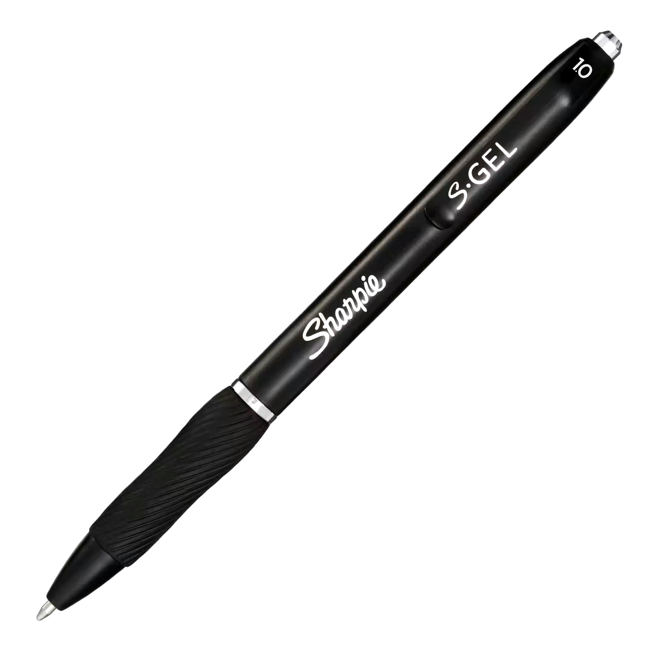 Sharpie S-Gel, Gel Pens, Medium Point (0.7mm), Black Ink Gel Pen, 2 Count