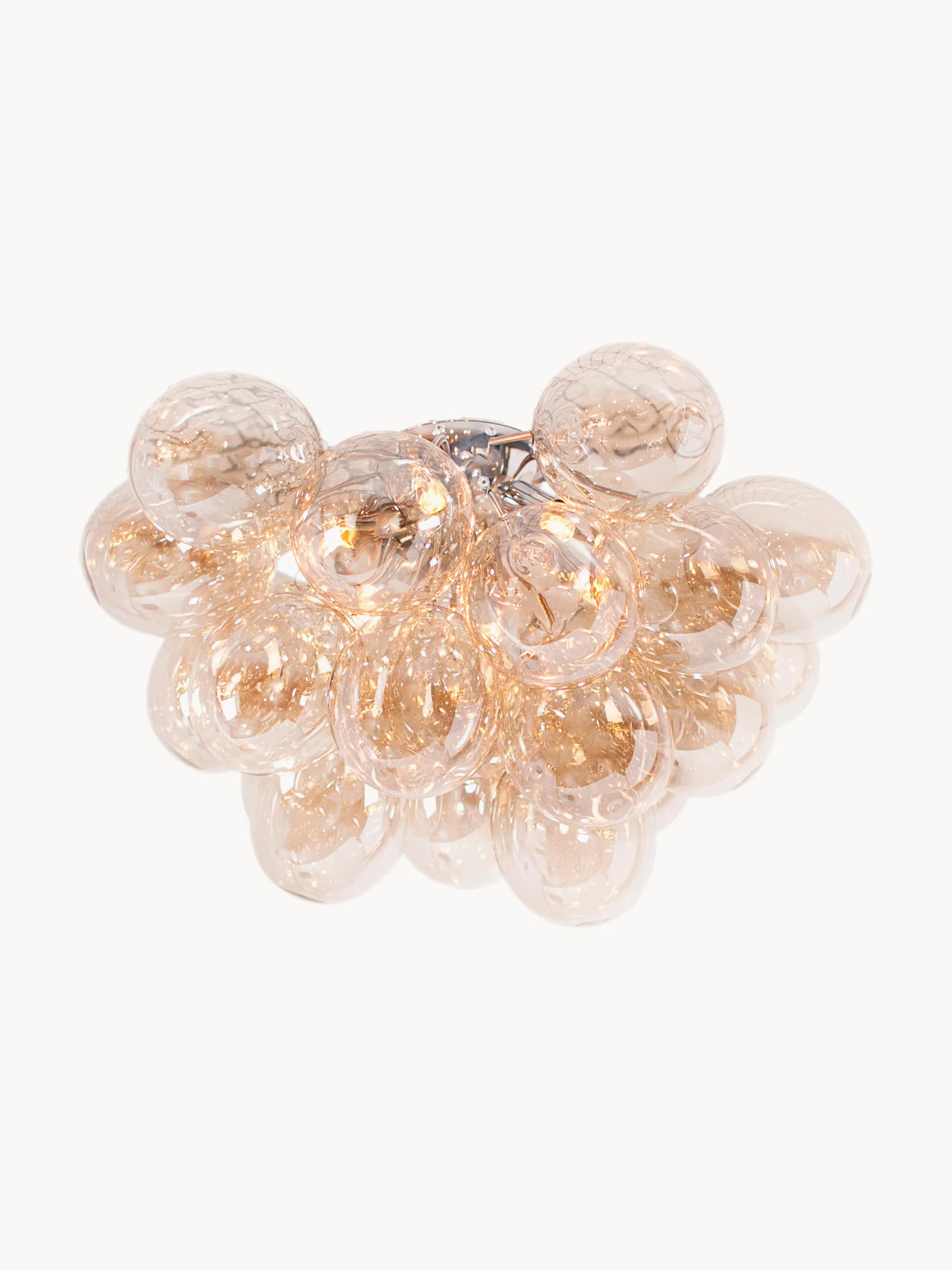 Mundgeblasene LED-Deckenleuchte Gross