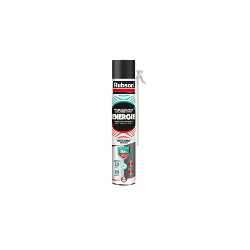 Mousse d'isolation expansive Energie 750 ml RUBSON
