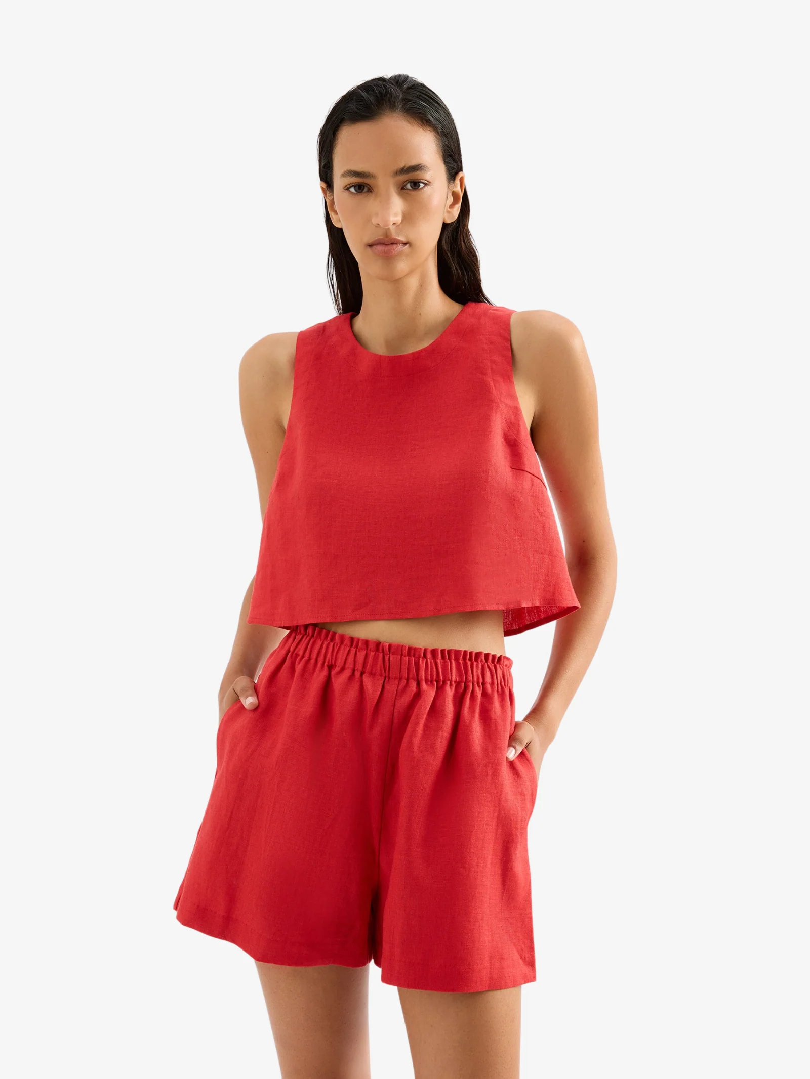 Ingrid Linen Short