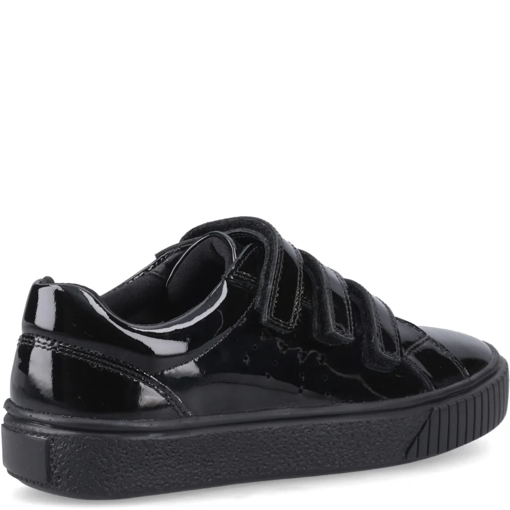 Hush Puppies Elsie Touch Fastening Senior School Shoes