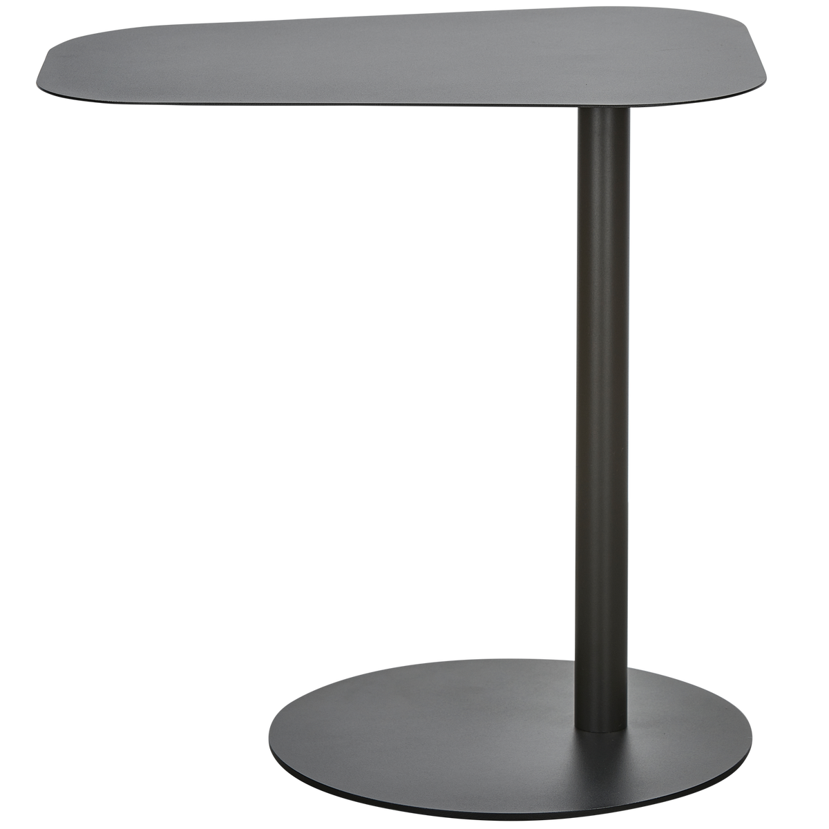 WOOOD bijzettafel Lia - Metaal - Zwart - 50x50x38