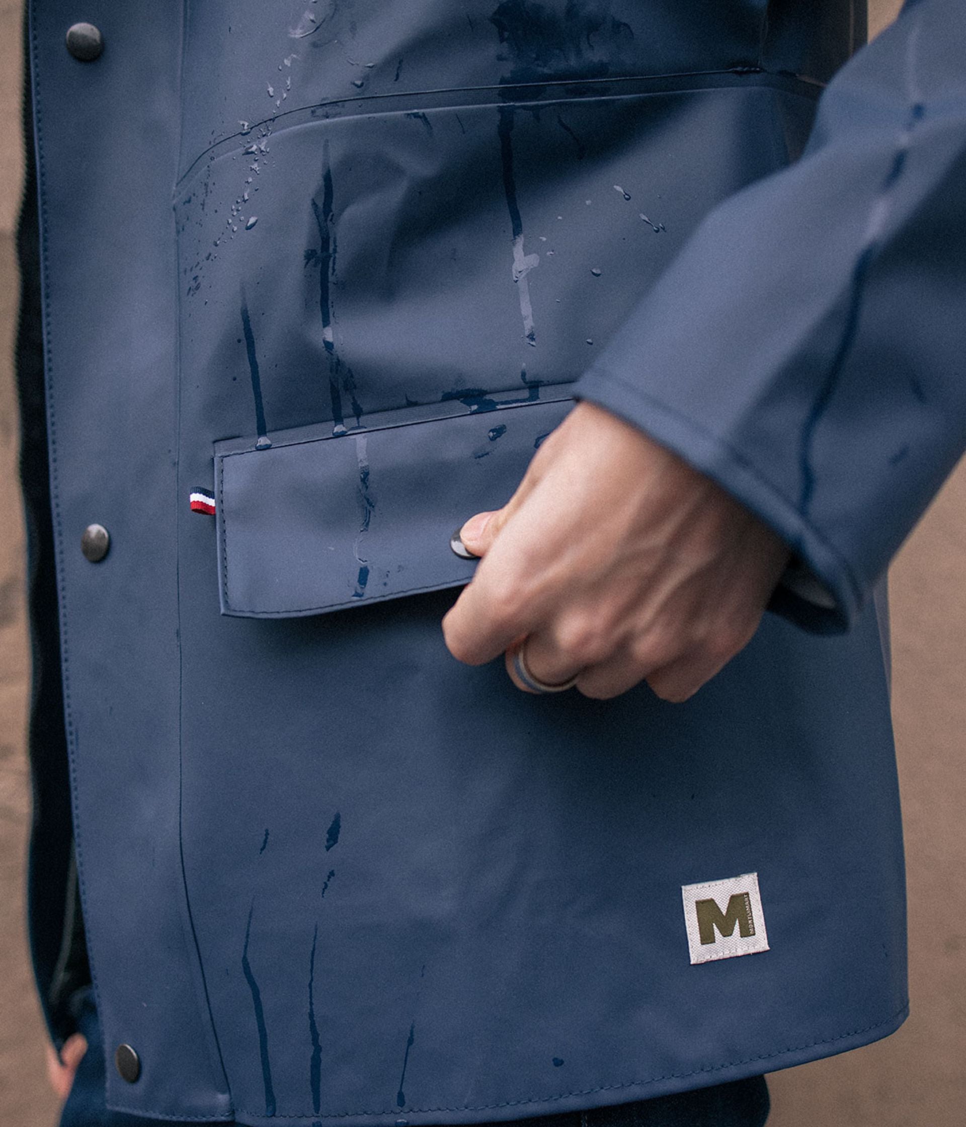 Veste imperméable Brume marine
