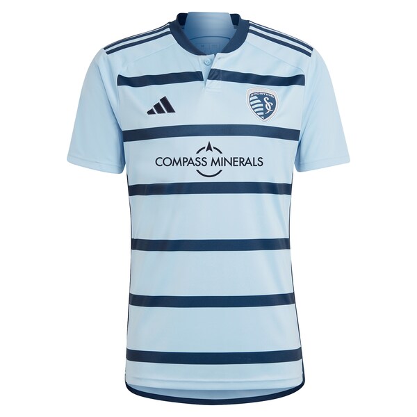 Sporting Kansas City adidas 2024 Hoops 4.0 Replica Jersey - Light Blue