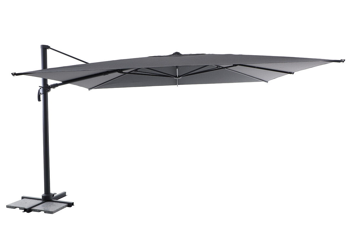 Guarda-sol MELHIA invertido graphite anthracite 4x3m