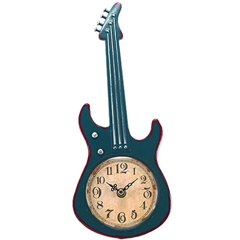 - Pendule guitare en métal