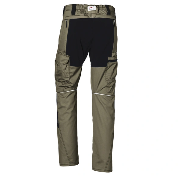 Arbeitshose »ACTIVIQ«, sandbraun, schwarz, baumwolle, polyester