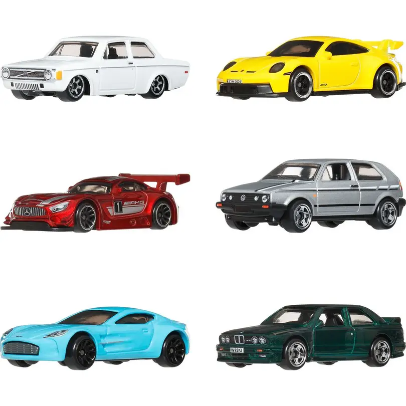 Spielset 6er-Set Hot Wheels