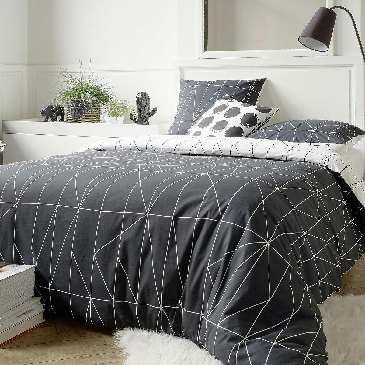 Housse de couette coton, Shapes