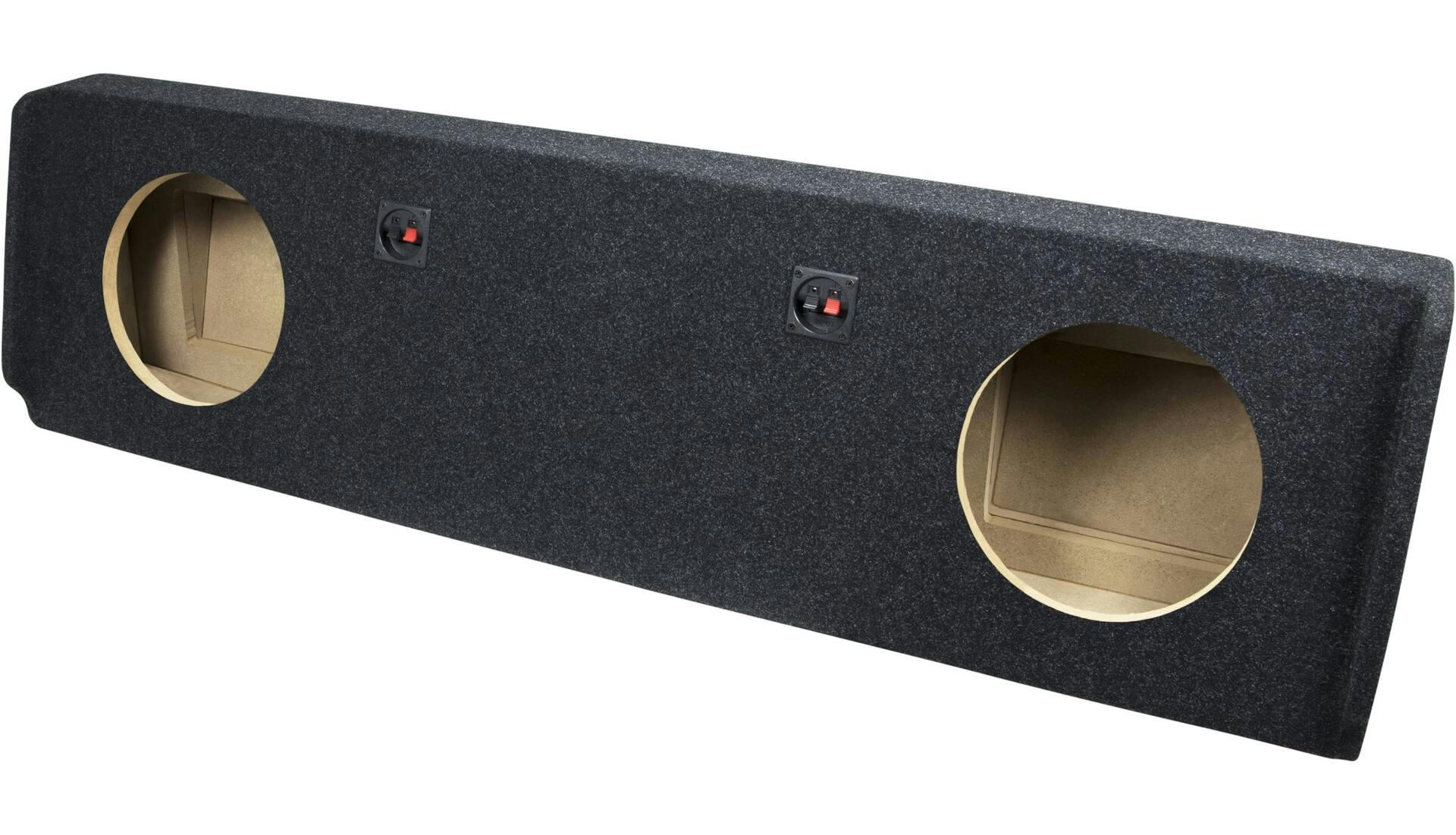 ATA184-10CP GM Crew Cab 2007-2020 Dual Subwoofer Enclosure, 10-in