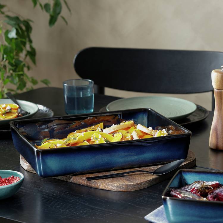 Habitat Reactive Stoneware Roaster