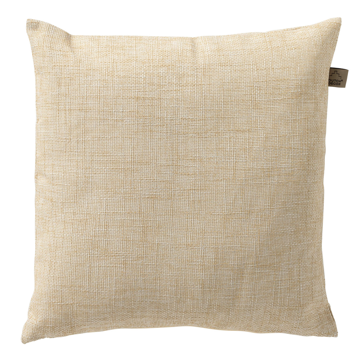NERIDA - buitenkussen 45x45 cm - waterafstotend - Creme Brulee - beige