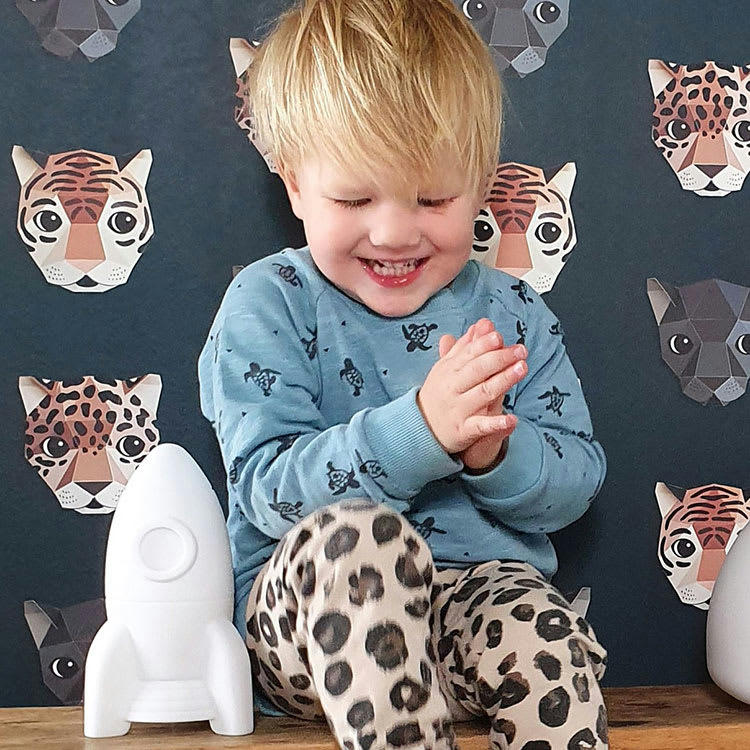 - Veilleuse tactile fusée Apollo (19 cm)