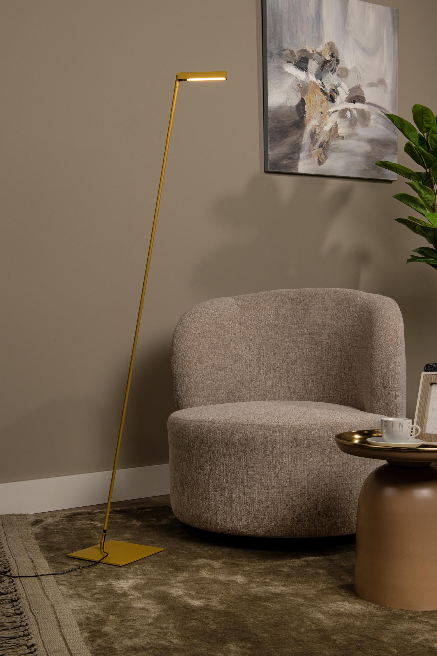 Lucide leeslamp LAVALE - Geïntegreerde LED - Okergeel