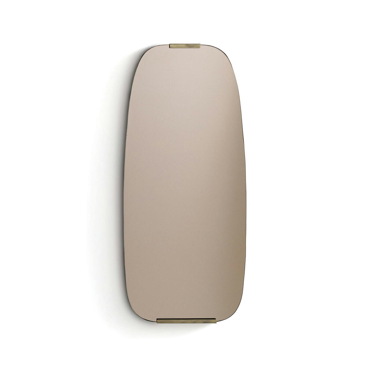 Miroir fumé et laiton H72,5cm, Dialect