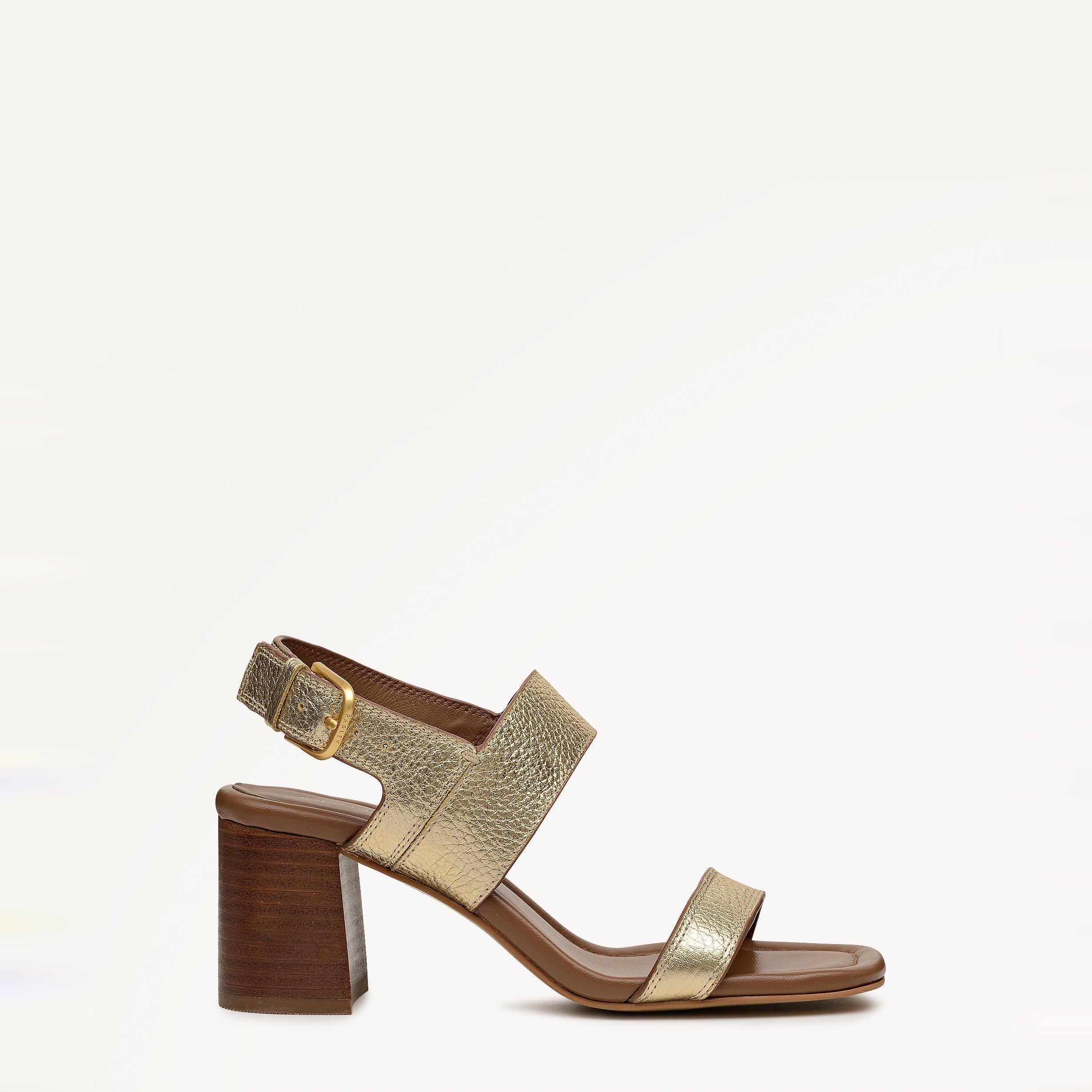 The Goldborne- Heeled Sandal - Mid Block Casual Sandal