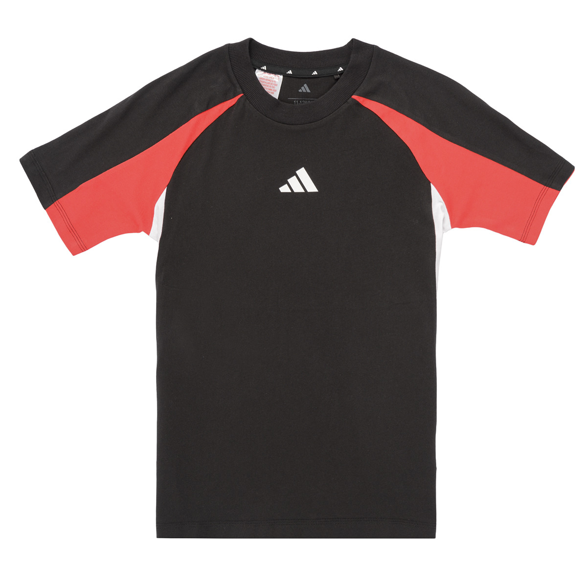 adidas - Seasonal Essentials Colorblock T-Shirt Kids - Black / Red