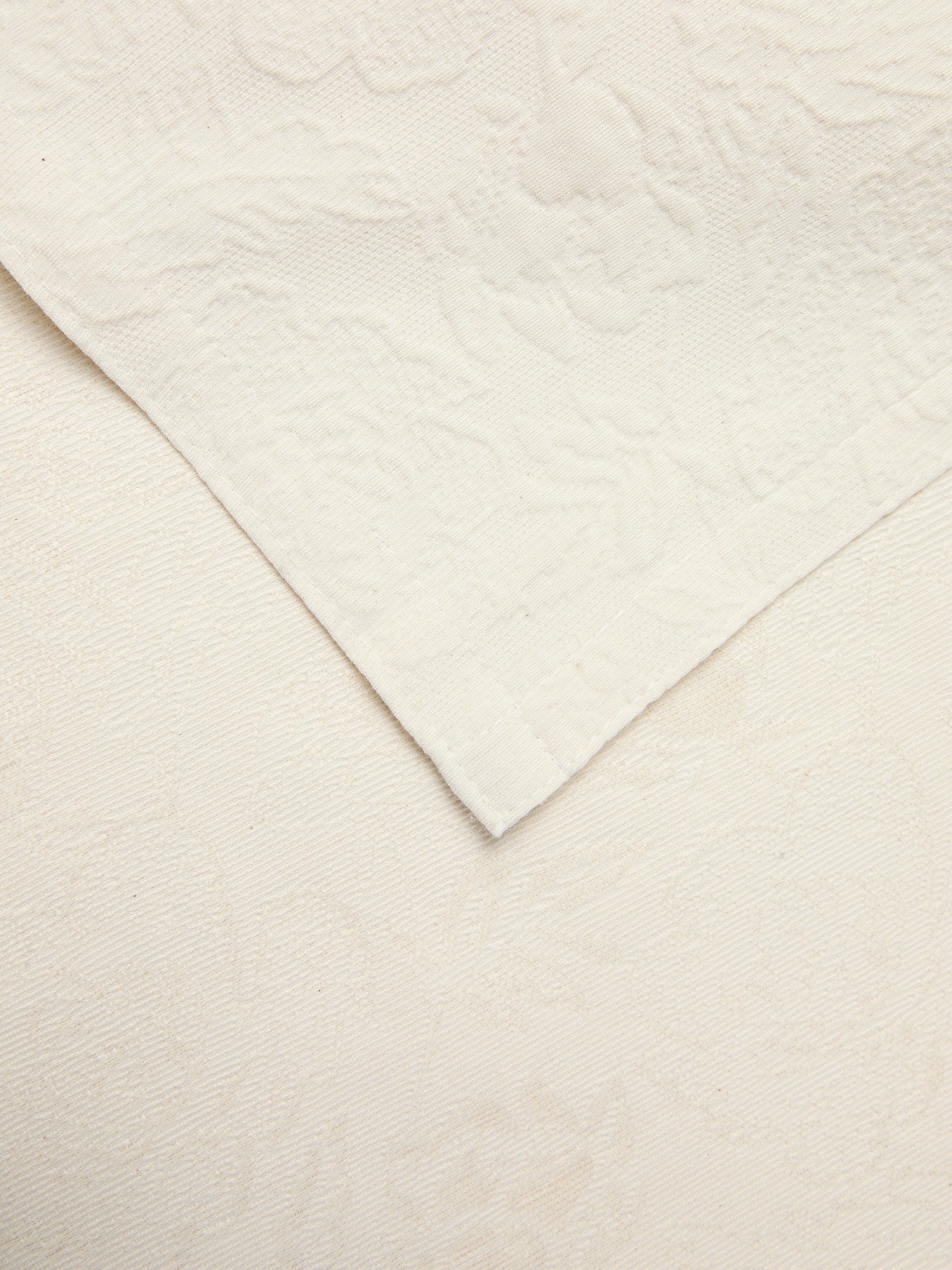 Copriletto in misto cotone fantasia floreale tinta unita - Prezzo di lancio