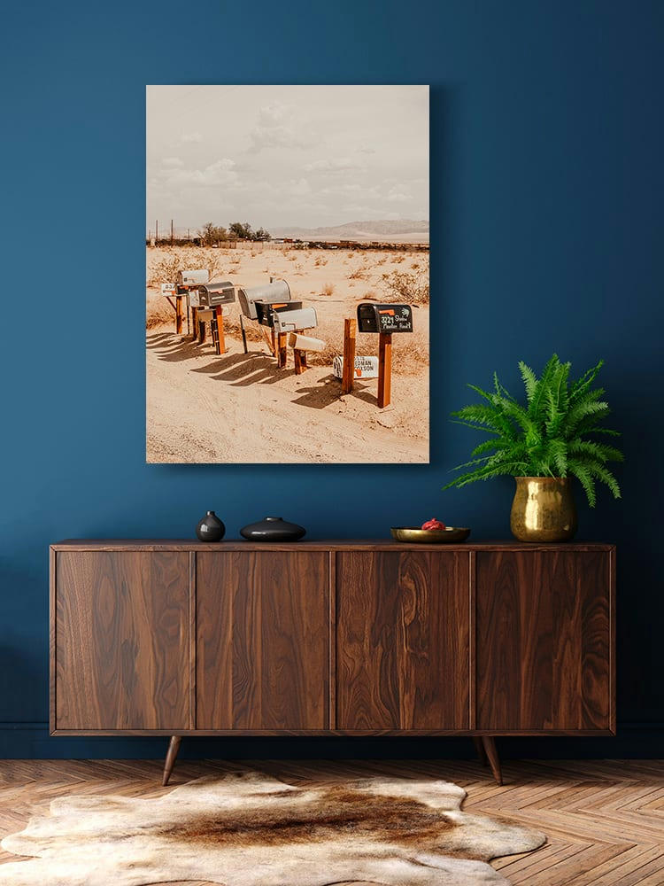 BOITES AUX LETTRES - Photographie d'art d'Anthony Arbet 60x80 cm sur plexi