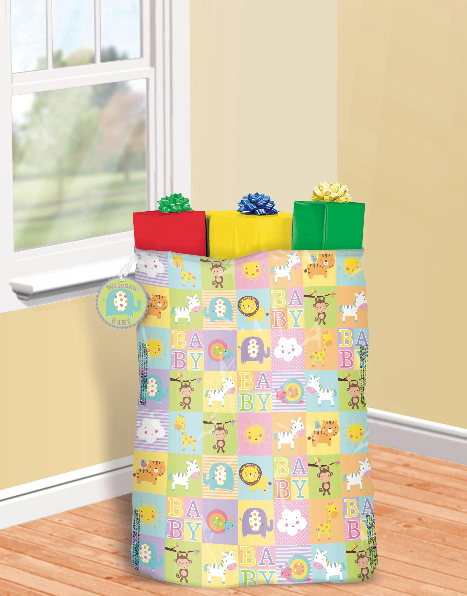 Animals Baby Shower Gift Sack