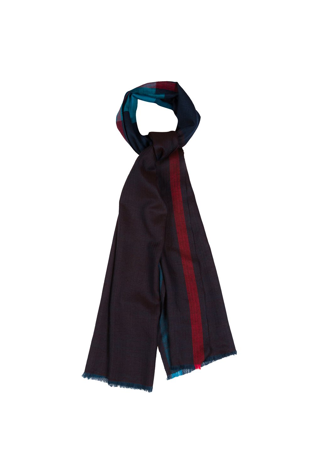 Pure Luxuries London Gradient' Cashmere & Merino Wool Pashmina