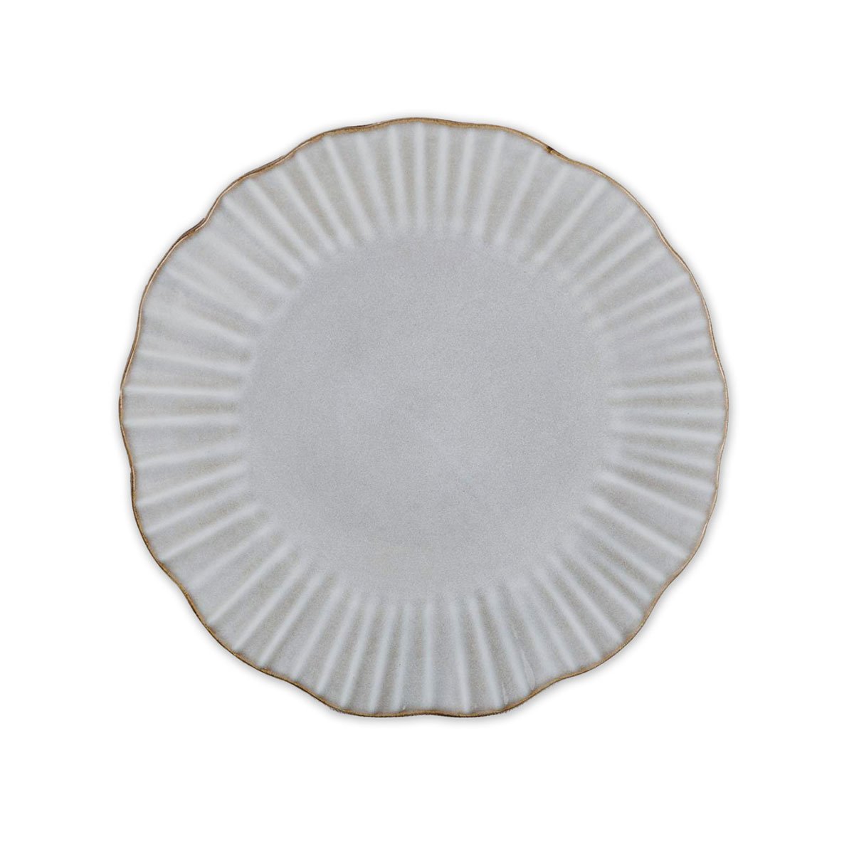 Prato raso LOTUS cinza 27,1cm