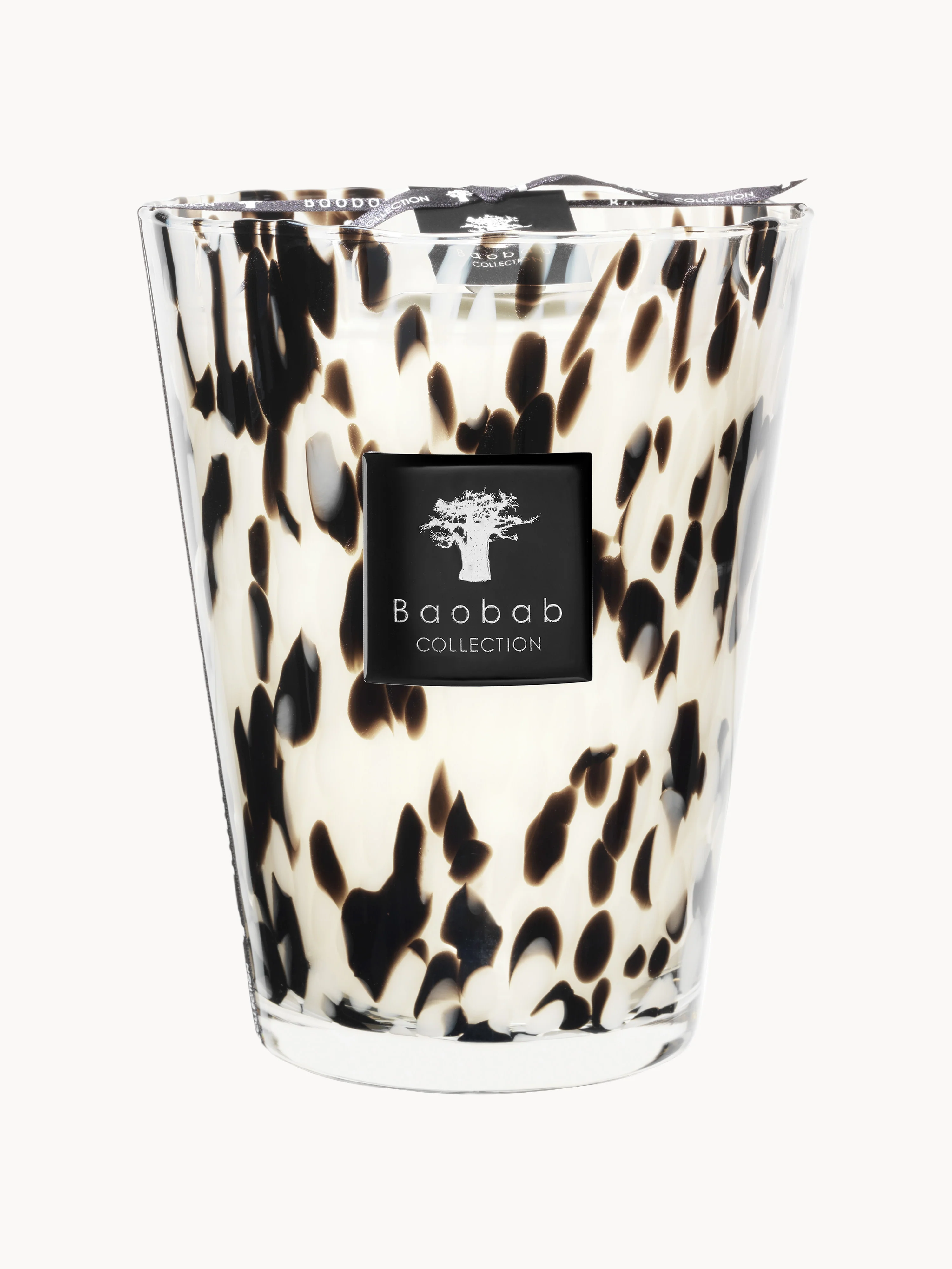 Duftkerze Black Pearls (Grapefruit, Ingwer, Rose)