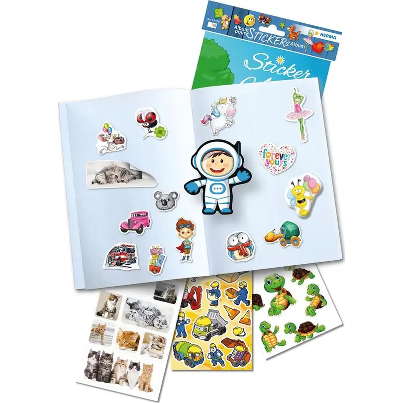 Sticker 16er-Set Der kleine Delfin