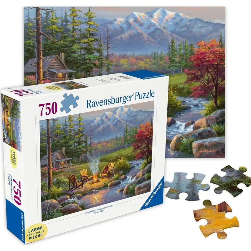 Puzzle Lagerfeuer-Romantik
