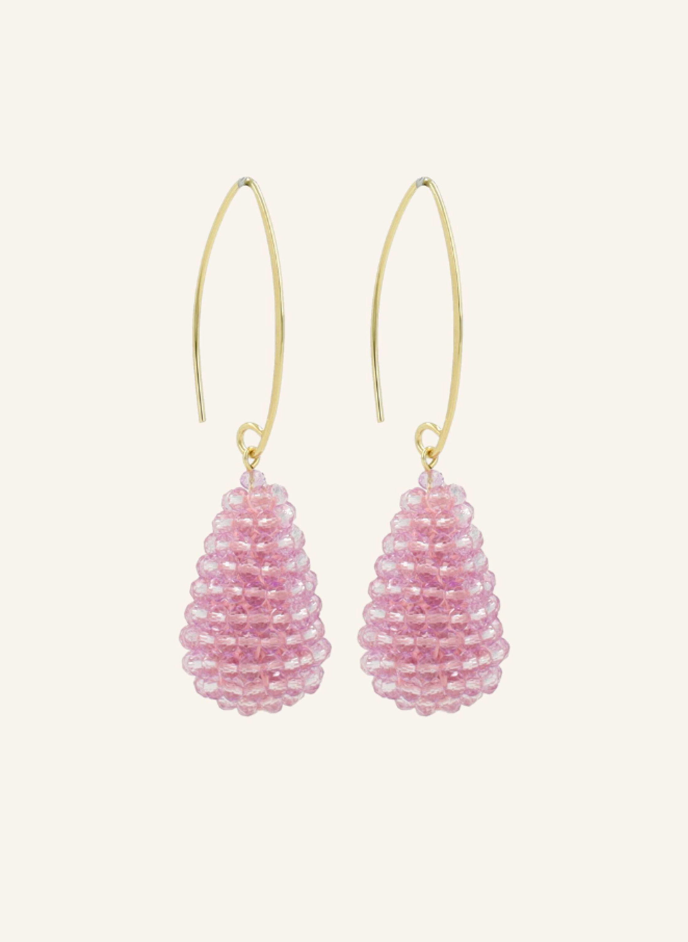 LOTT.gioielli Ohrhänger AMY CE GB CONE S BUBBLE PINK by GLAMBOU