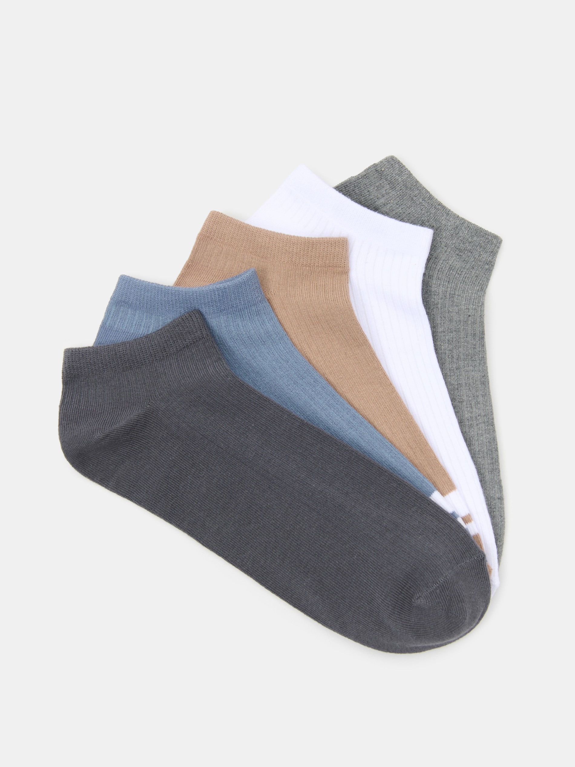 Prążkowane skarpetki 5 pack