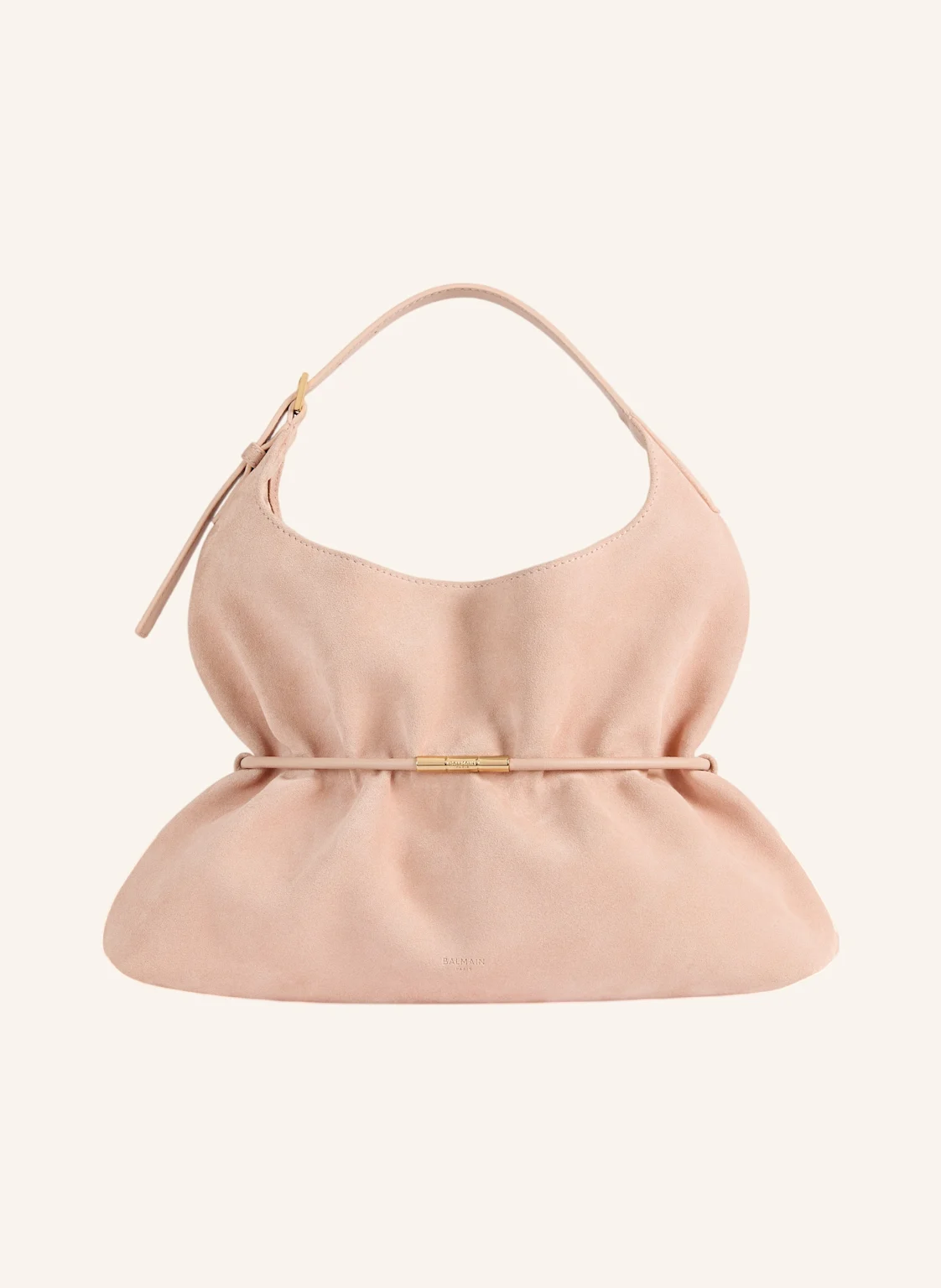 BALMAIN Mittelgroße Tasche SPHYNX aus Wildleder