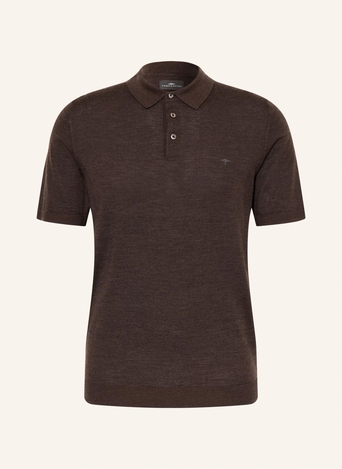 FYNCH-HATTON Strick-Poloshirt