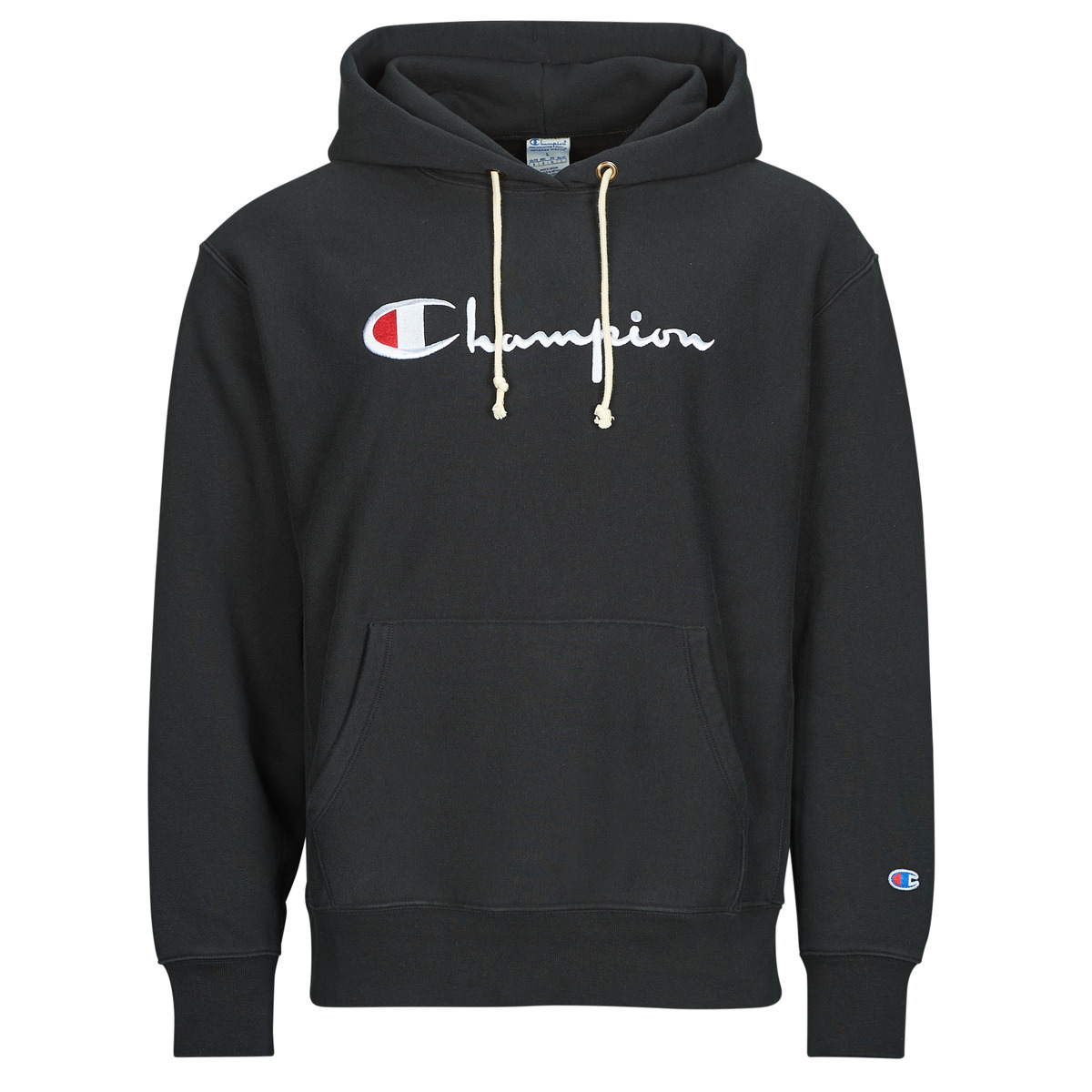 Champion - HOODED SWEATSHIRT - Black