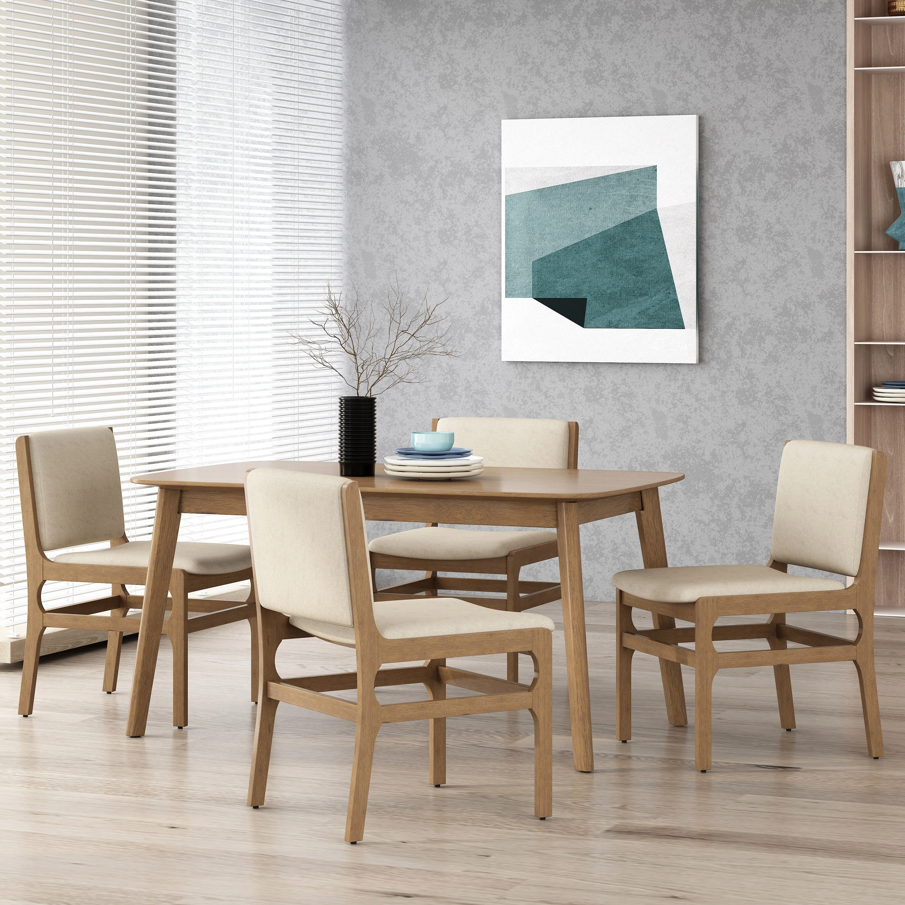 Coston Upholstered Dining Chairs by Christopher Knight Home
