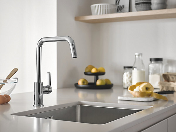 Mitigeur de cuisine Grohe Start Bec U chromé