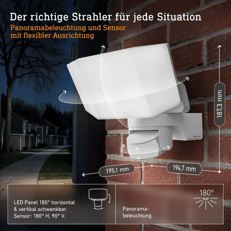 Outdoor Wandleuchte XLED Protect S
