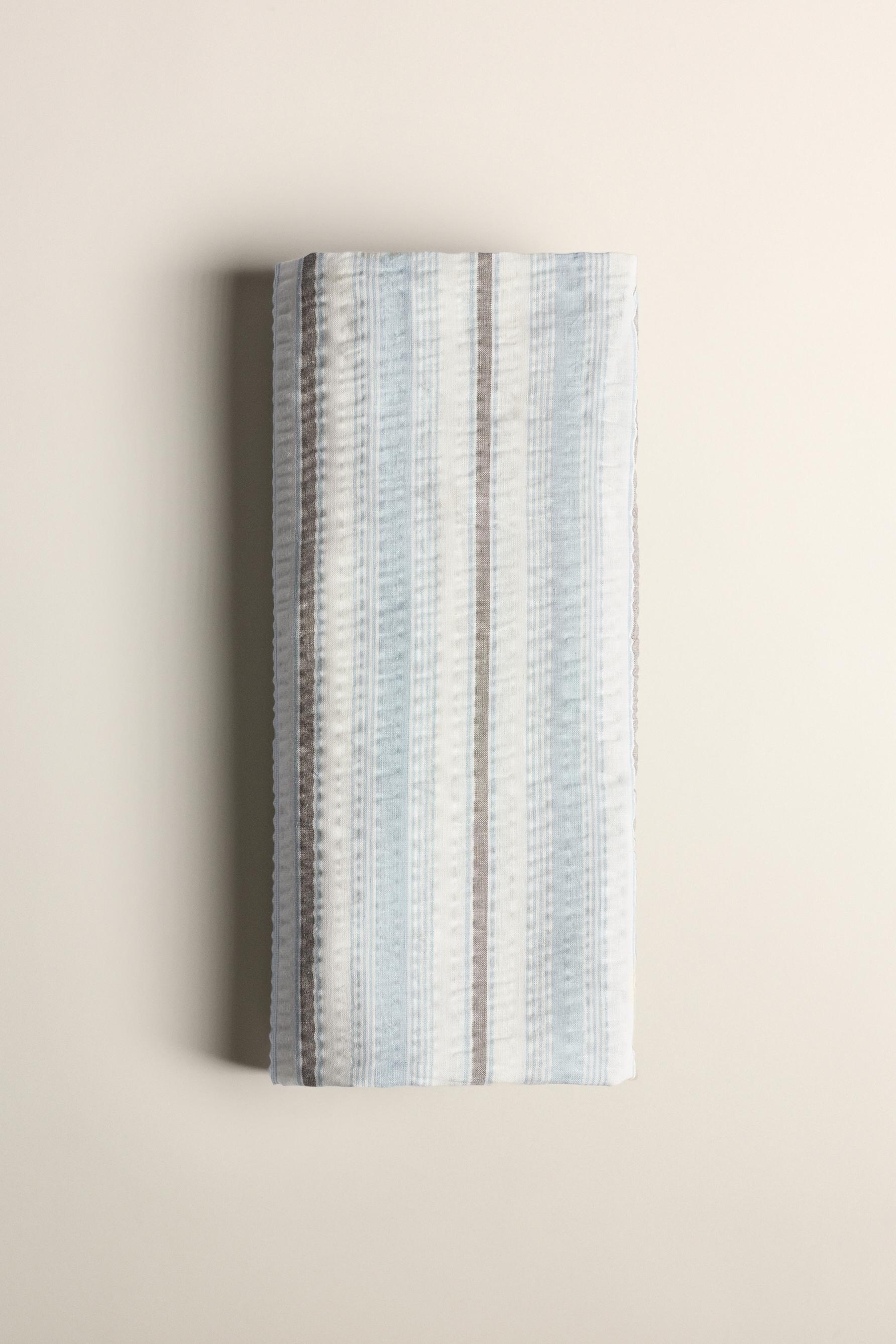 Fundas almohadas rayas textura 50 x 75 cm (Pack 2)