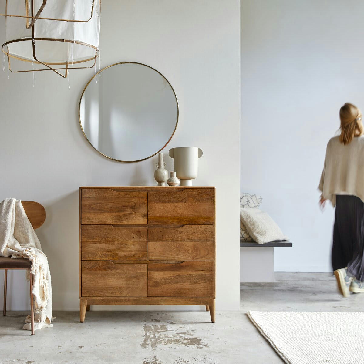 GABRIELLE - Commode en manguier massif