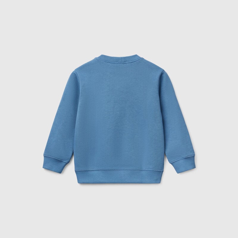 cotton sweatshirt with print