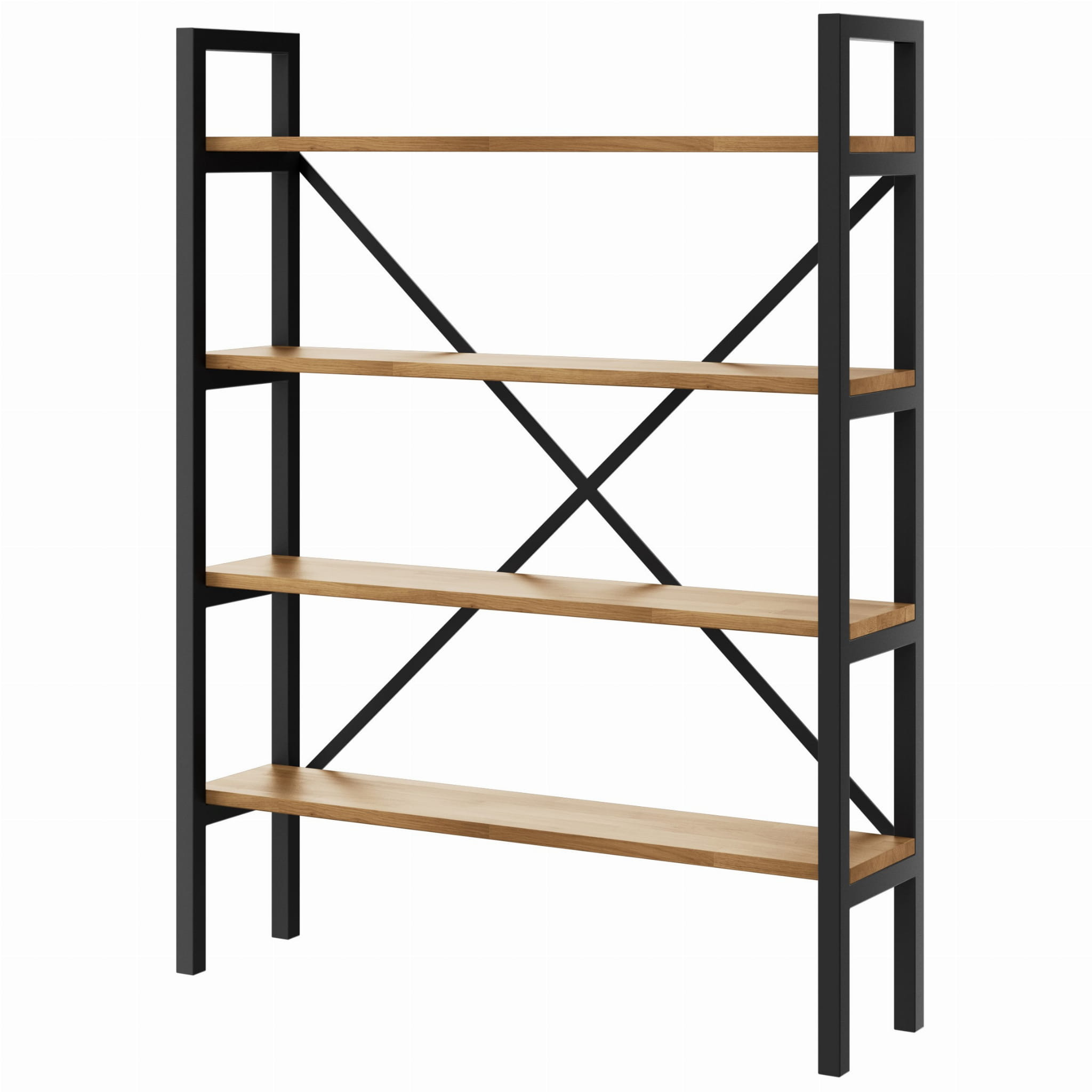 Regał Medium Industrial Loft na książki D4 130x100x40 cm