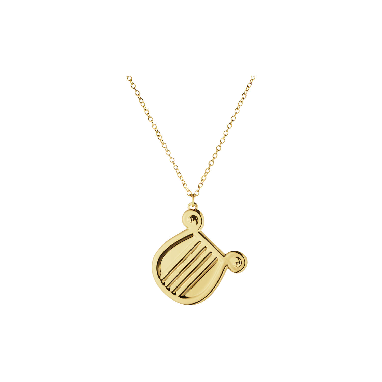 2026 Juleornament Harpe, guld