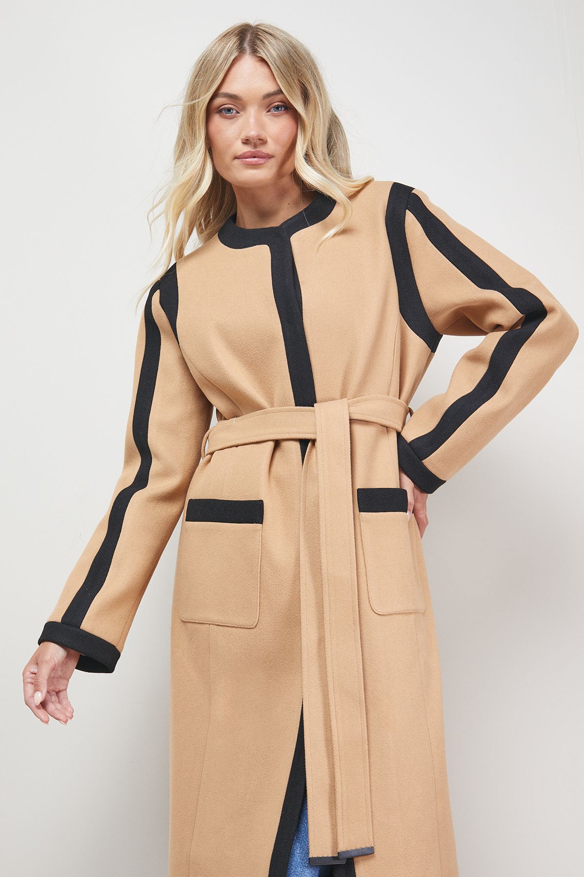 Oasis Tipped Coat
